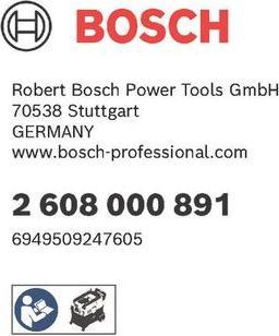 Produktbild Bosch Professional Staubbeutel Fleece (3 x)