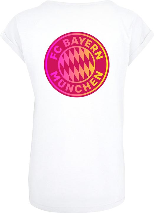 Actual product image FC Bayern München Ladies Mia San Mia Colour Extended Shoulder Tee - 115819 (M)