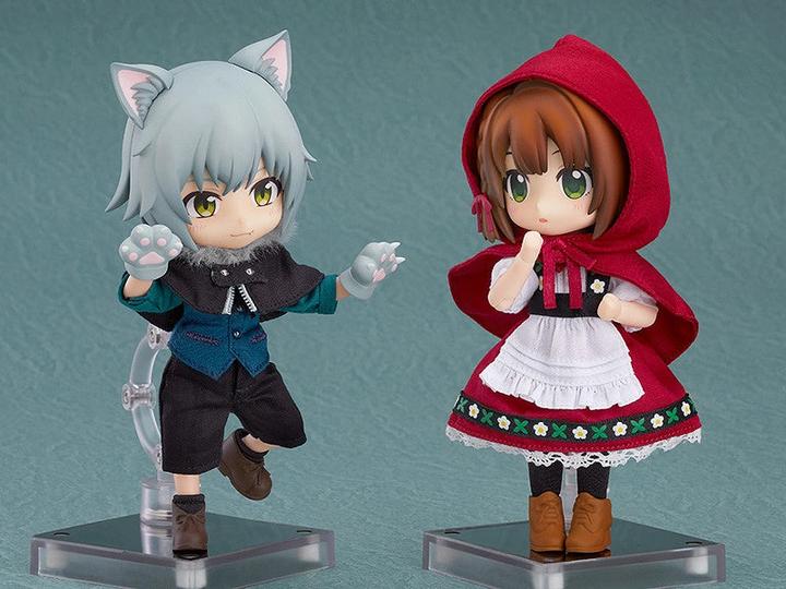 Actual product image Good Smile Company Original Character Nendoroid Doll Action Figure Wolf: Ash 14 cm (re-run)