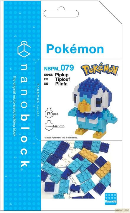 Actual product image Nanoblock POKEMON Piplup