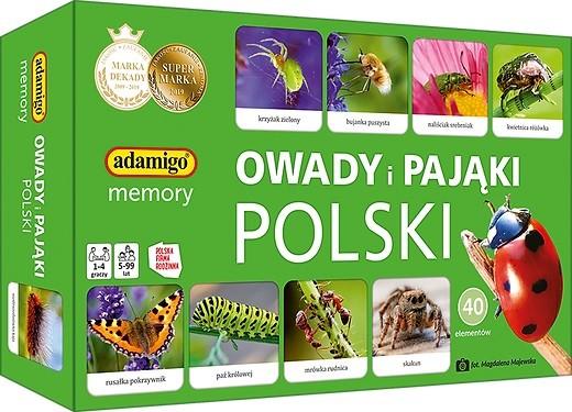 Produktbild Adamigo Spiel Insekten und Spinnen polnisches Gedächtnis