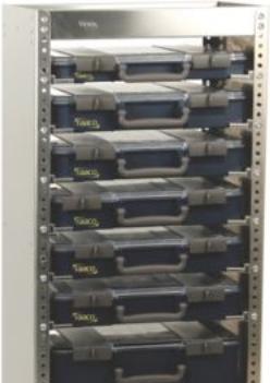 Image du produit Raaco Carry-lite reol S292 alu/grå