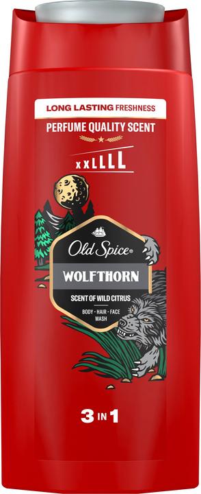 Old Spice 3-in-1 Wolfthorn Shower Gel (Body. Hair. Face Wash) 675 ml (675 ml)