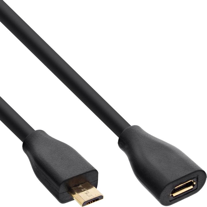 Produktbild InLine Micro-USB Verl. (1.50 m, USB 2.0)