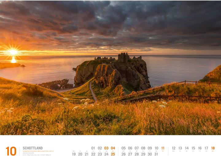 Produktbild Schottland - Unterwegs zwischen Highlands und Hebriden Kalender 2026 (54 x 42 cm, Deutsch)