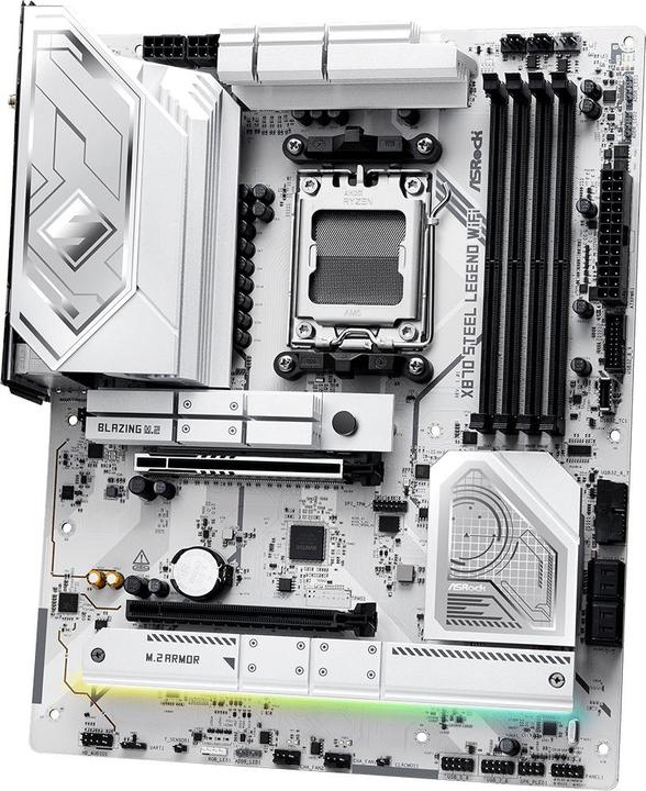 Produktbild AsRock X870 Steel Legend WiFi (AM5, AMD X870, ATX)