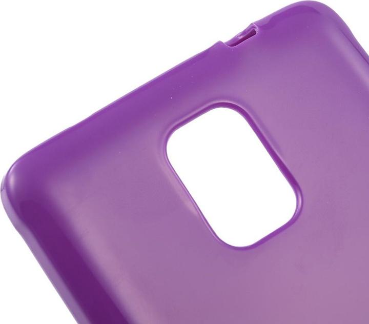 Produktbild König Design Schutzhülle TPU Case für Handy Samsung Galaxy Note 4 SM N910 Lila / Violett (Samsung Galaxy Note 4)