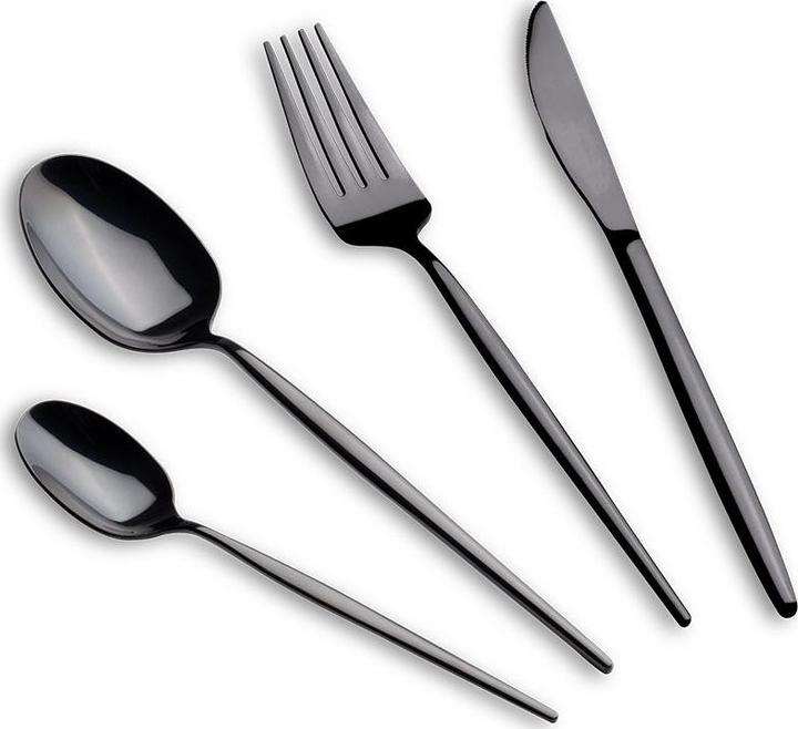 Actual product image BerlingerHaus Cutlery set house 24 pieces black (6 Piece, Cutlery set)