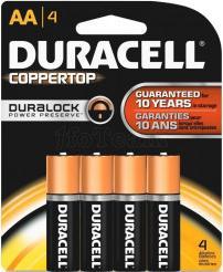 Produktbild Duracell Pack de 4 piles Alcaline compatible Plus Power type AA 1,5V (R06) (4 Stk.)