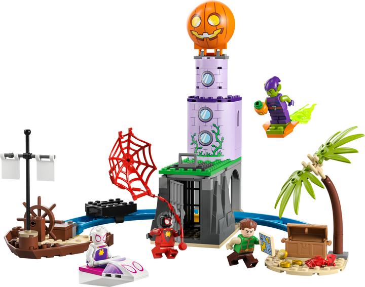 Produktbild LEGO Spideys Team an Green Goblins Leuchtturm (10790, LEGO Marvel)