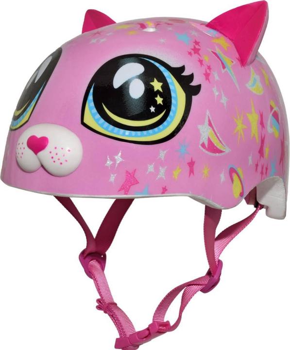 C-Preme Junior Kids Helmet C-Remel Astro Cat Pink Roz. XS Toddler FS 3+ (48-52 cm) (new) (52 cm)