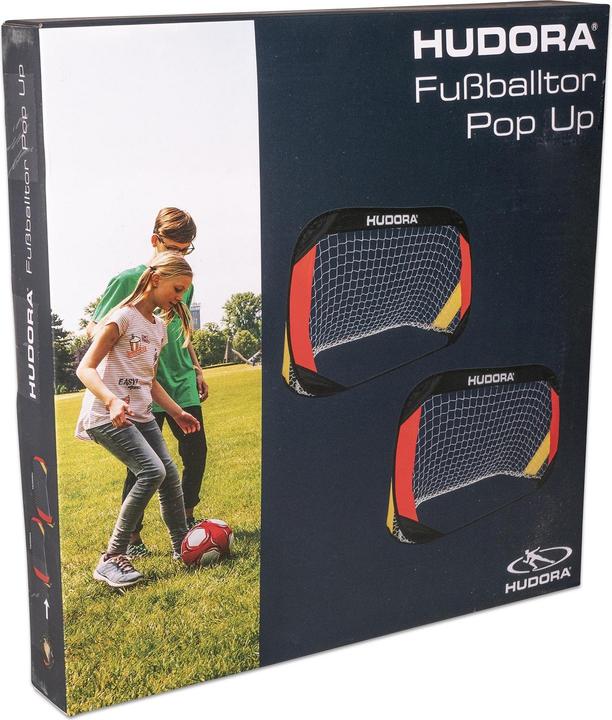 Produktbild Hudora Pop Up Fussballtor, 2er Set