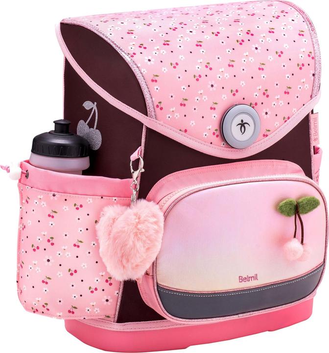 Belmil Compact Plus Cherry Blossom SchulranzenSet 5tl (19 l, Handgepäck (bis 50l))