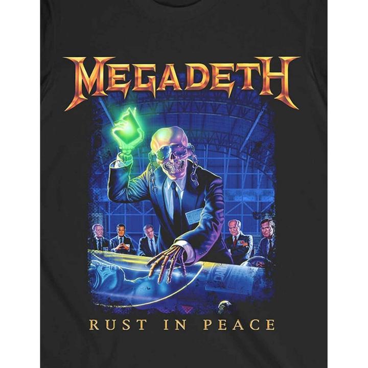 Produktbild Megadeth Rust In Peace Track List TShirt (XL)