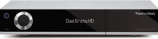Produktbild TechniSat DigiCorder HD S3, HDTV Recorder, 320GB, Silber (320 GB, DVB-S, DVB-S2)