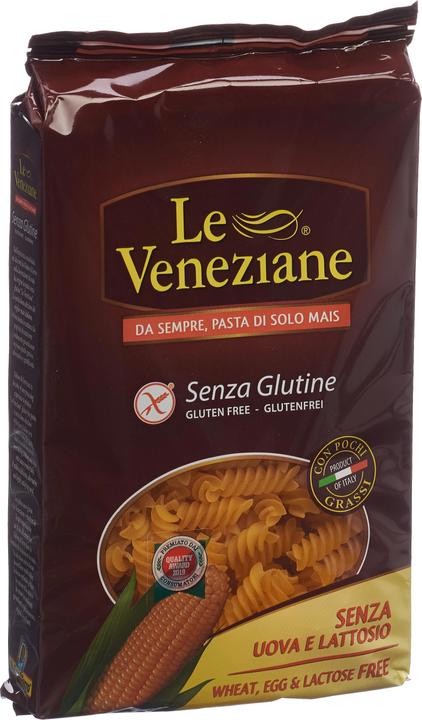 Le Veneziane Teigwaren Eliche Rigate aus Mais glutenfrei (250 g)