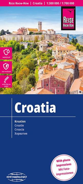 Produktbild Kroatien 1 : 300.000 / 700.000 300000
