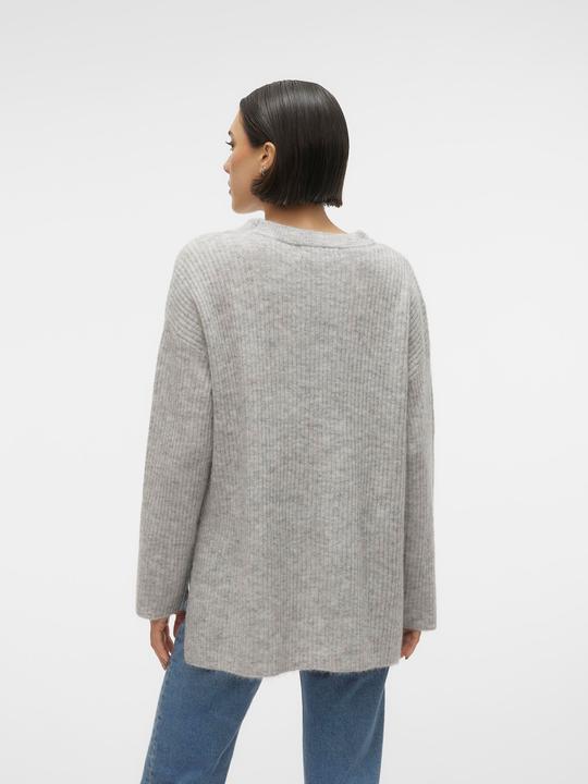 Produktbild Vero Moda Rundhals Tief angesetzte Schulter Pullover Strickpullover (XS)