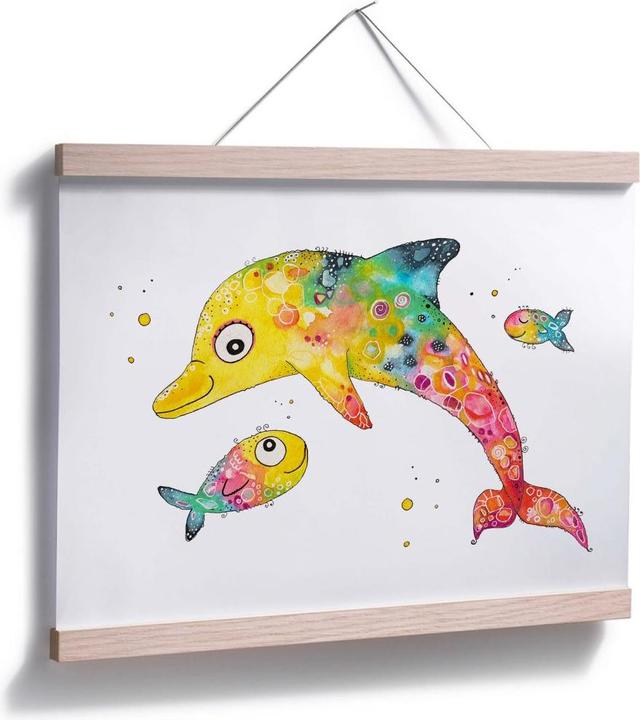 Actual product image Trenddeko dolphin (60 x 50 cm)