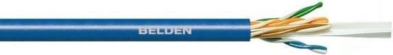 Produktbild Belden Cat.6 Installationskabel U/UTP Eca AWG 23/1 PVC 305m Blau Karton (U/UTP, CAT6, 305 m)