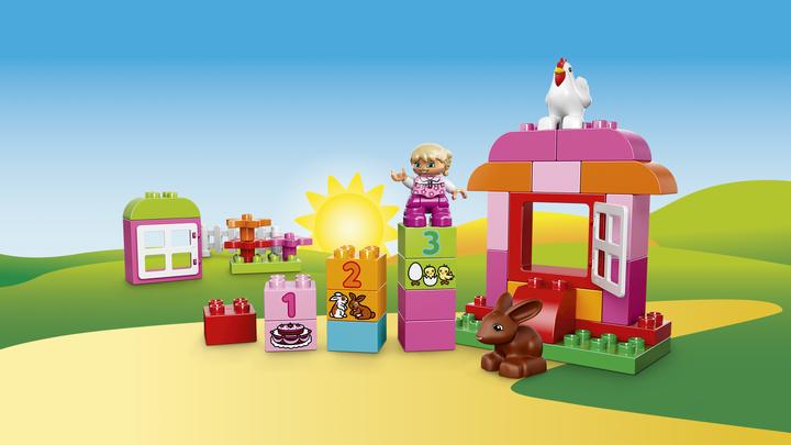 Image du produit LEGO DUPLO Grande boîte à pierres fille (10571)