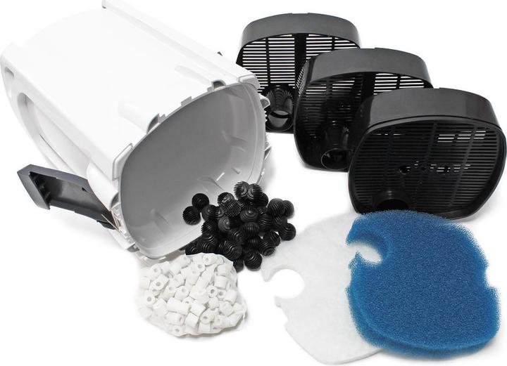 Image du produit SunSun HW-702A Filtre extérieur d’Aquarium 1000 l/h 24W avec 3 Phases (400 l, Filtres externes, Eau douce, Eau salée)