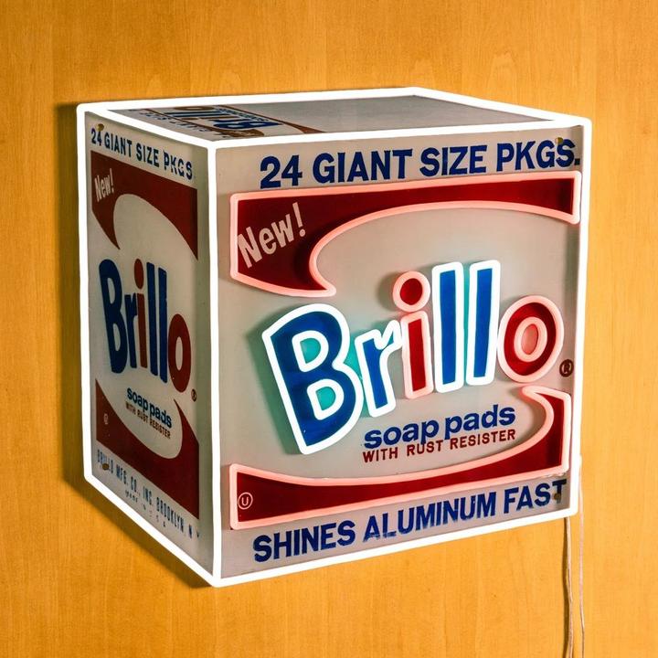Immagine prodotto YellowPop Brillo Box di Andy Warhol