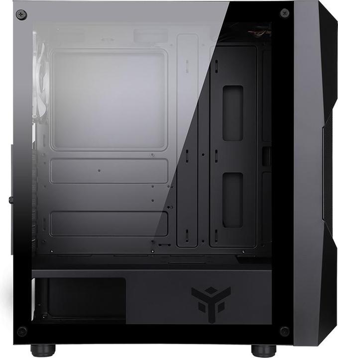 Image du produit Itek Boitier Moyen Tour ATX Oxygene RGB avec panneau vitré (Noir) (ATX, ITX, mATX)