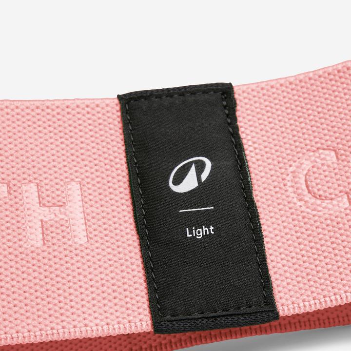 Produktbild Domyos Fitness Band Trainingsband Oberschenkel - Light rosa (0.31 m, Leicht)