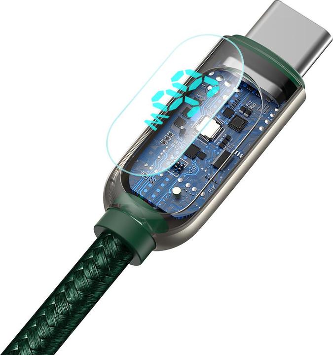 Immagine prodotto Baseus Cavo display da USB a Tipo-C, 66W, 2 m (verde) (2 m)