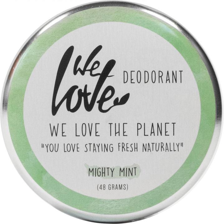 We Love The Planet DEOCREME - Mighty Mint - Belebend (Crème)