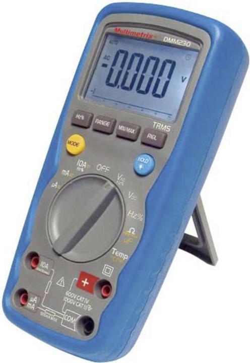 Actual product image Multimetrix Hand Multimeter DMM 230 (CAT IV 600V, CAT III 1000V)