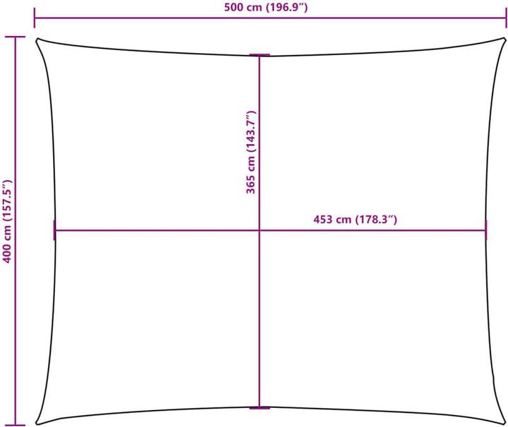 Actual product image VidaXL Nezhatok (4 x 5 m)