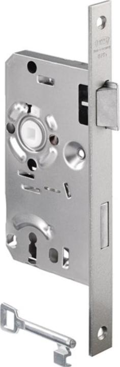 BKS Serrure à mortaiser pour porte de chambre 0215 selon 0215 8 mm DIN droite (Serrure à mortaise)