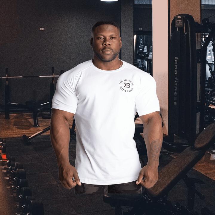 Image du produit Better Bodies Tee Gym Tapered (Blanc) (S)