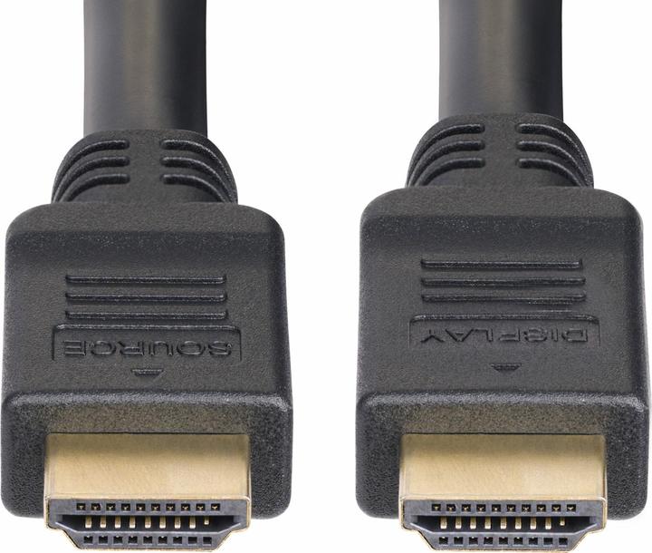 Image du produit StarTech com Câble HDMI 2.0 de 15 m, CMP, Classé Plenum, Câble HDMI Haut Débit, 4K 60Hz, HDR10/HDCP (15 m, HDMI)