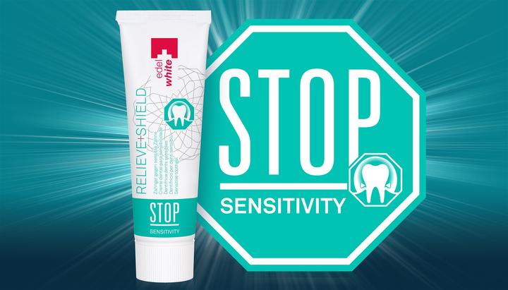 Produktbild Edel + White STOP Sensitive Zahngel 75ml (75 ml)