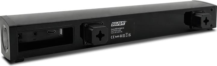 Image du produit Selfsat Barre de son 22, 12/230 V, 30 W, noir (30 W)