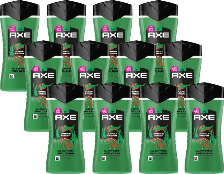 Actual product image AXE Duschgel Jungle Fresh 12er Karton (3000 ml)