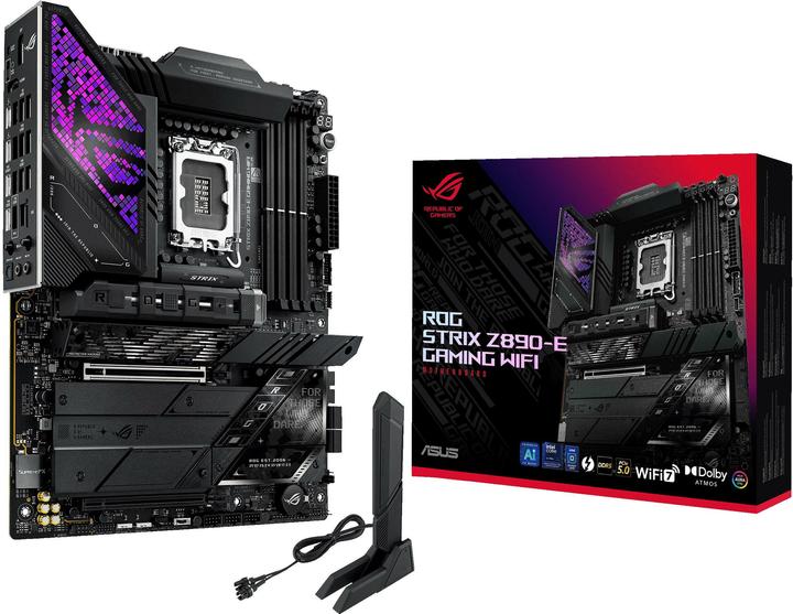 Image du produit ASUS ROG STRIX Z890-E GAMING WIFI (LGA 1851, Intel Z890, ATX)