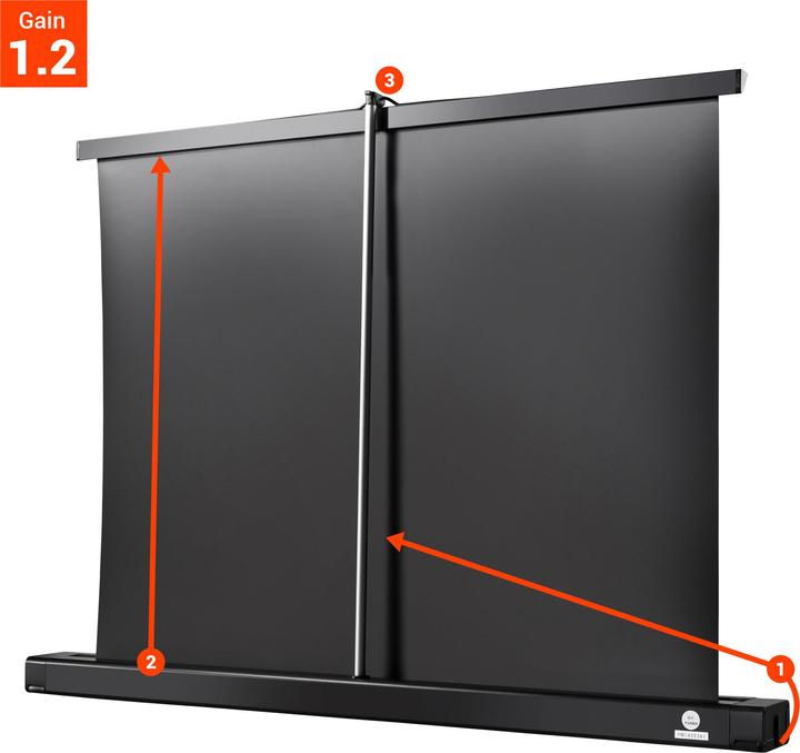 Produktbild Celexon Professional table top Mini - Leinwand - Desktop - 76 cm (30") (29.92", 4:3)