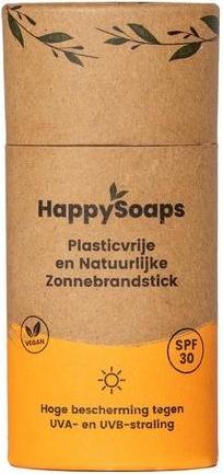 Actual product image Happy Soaps Happysoaps Sunscreen Stick Spf 30 - High Uva And Uvb Protection - Suitable For Children - With Miner (Sun spray, SPF 30, 50 g)