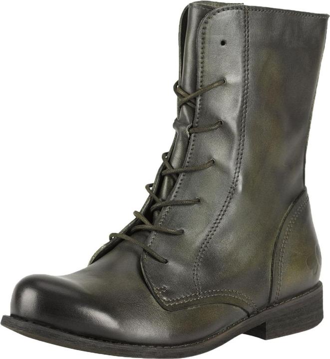 Actual product image Felmini Wide Fit W103 lace-up boot made of genuine leather, with inner zip and low heel. (40)