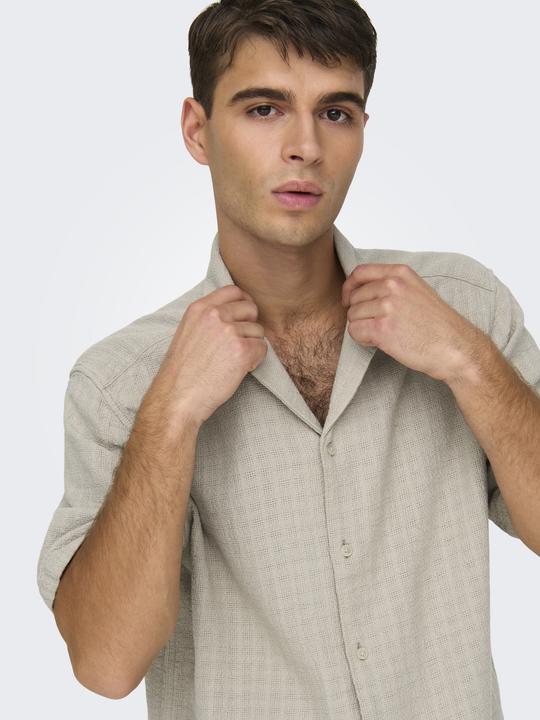 Immagine prodotto Only & Sons Onslatham Rlxss Resort Linen Struc 0257 (S)