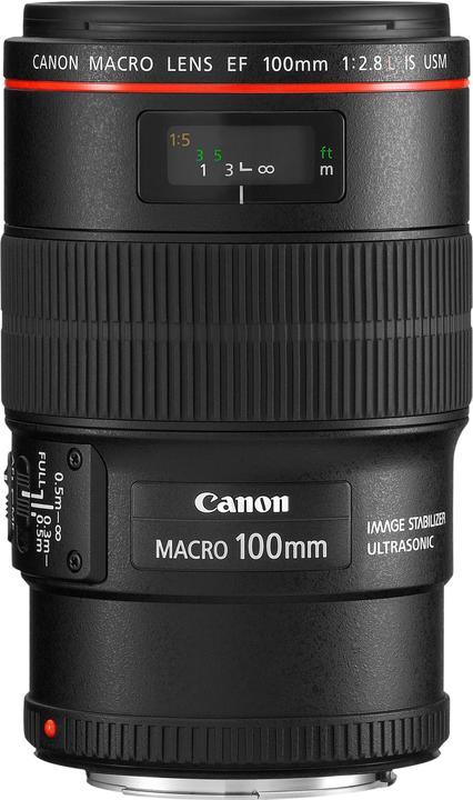 Produktbild Canon EF 100mm f/2.8L Macro IS USM - (EU) (Canon EF, Vollformat)