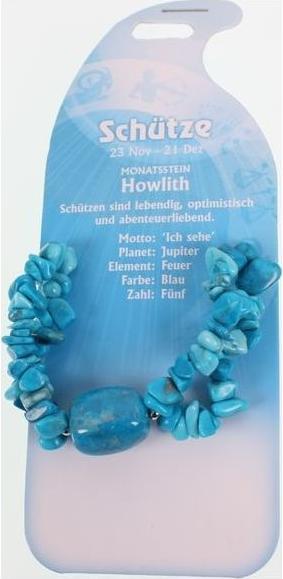 Immagine prodotto Roost Bracciale Sagittario G245 Howlite turchese (Urlo)