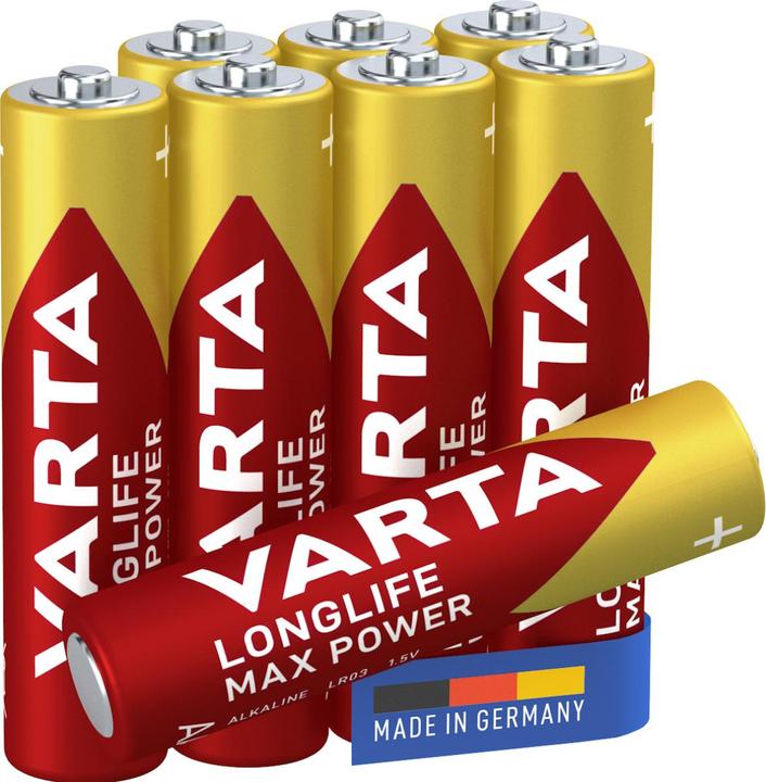 Produktbild Varta Longlife (8 Stk., AAA, 1270 mAh)