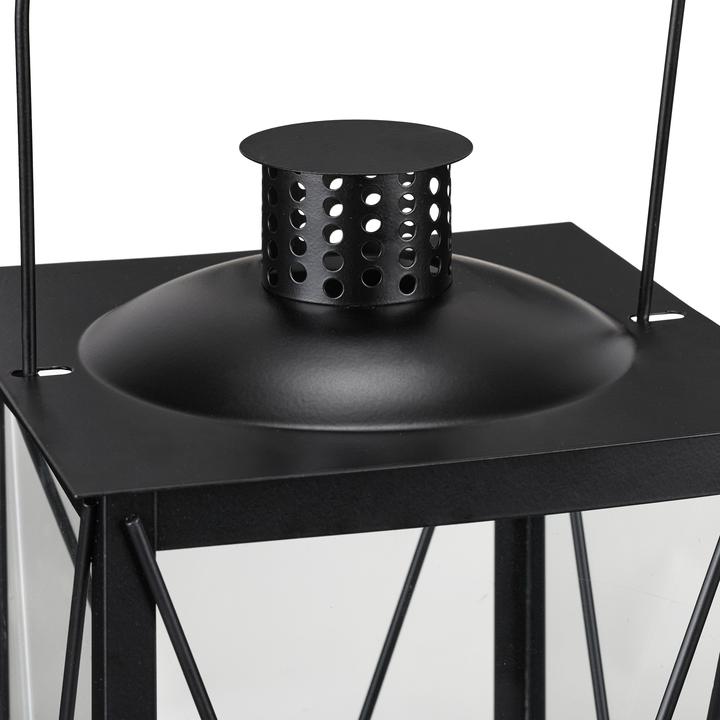 Actual product image Relaxdays 3pcs lantern set (20 x 20 x 49.5 cm, 3 x)