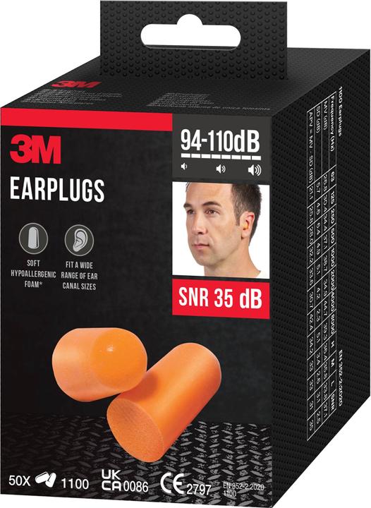 Produktbild 3M Gehörschutzstöpsel (100 x)