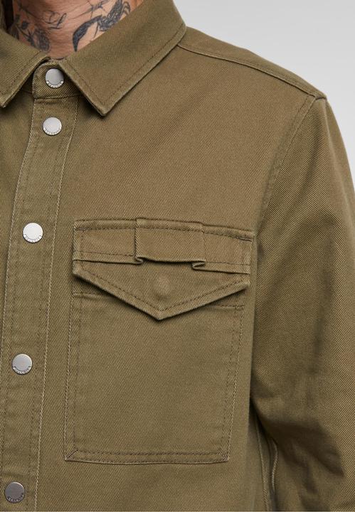 Actual product image Brandit Men Heavy Twill Shirt - 174623 (M)